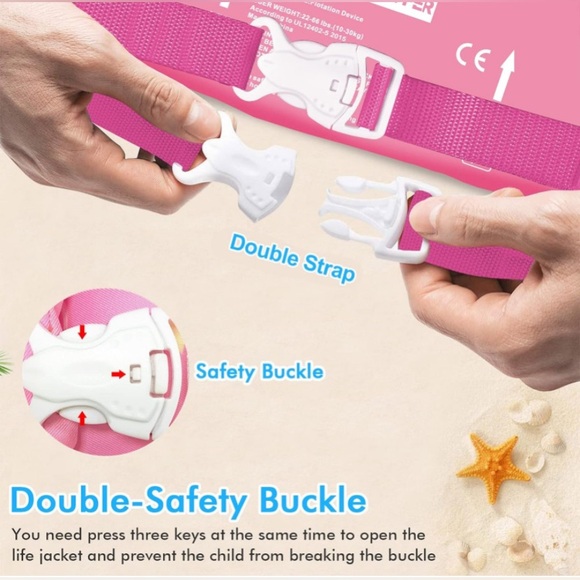 Chriffer Kids Swim Vest Life Jacket - Picture 3 of 7